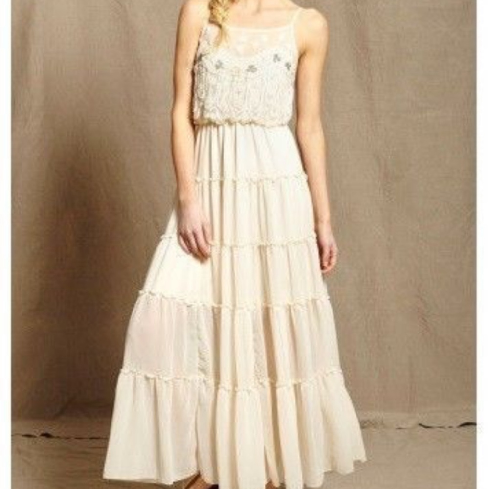 free people beaded dress